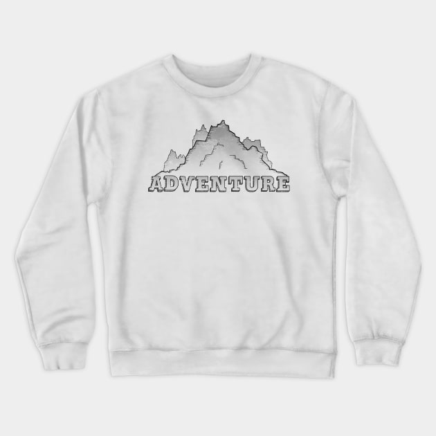 Adventure Crewneck Sweatshirt by TheWanderingFools